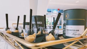Image of tequila-infused ice cream samples