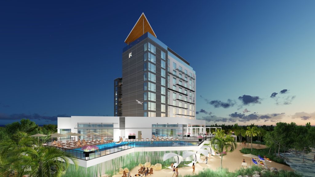 Rendering of The Current Hotel