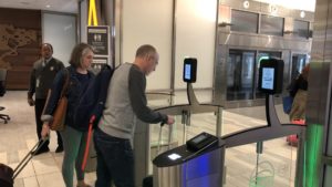 New electronic gates let passengers through at Tampa International Airport