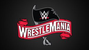 WrestleMania Logo with Pirate Flags