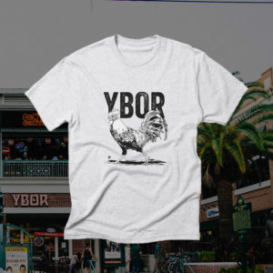 YBOR city chicken t-shirt
