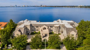 aerial view of Derek Jeter's massive home for sale