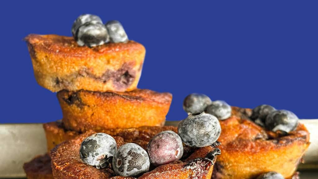 gluten-free banana blueberry muffins