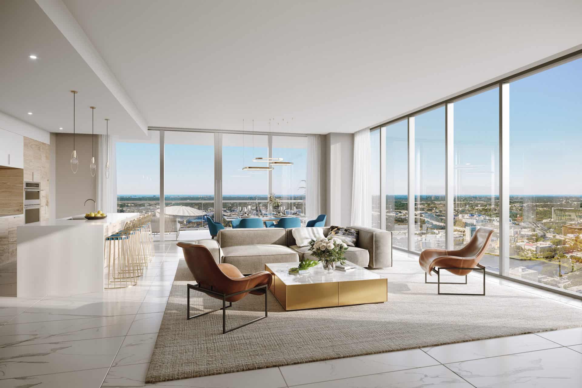 Great room views at Art House - image by Evolution Virtual
