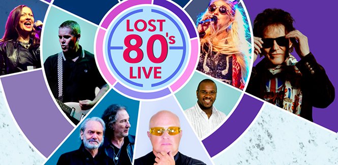 Lost 80's Live! September 10th at the Straz Center 8pm