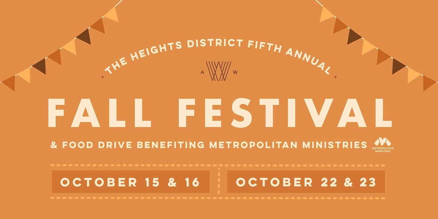 The 5th Annual Heights Fall Festival