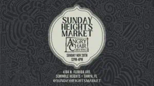 Sunday Heights Market at Angry Chair Brewing