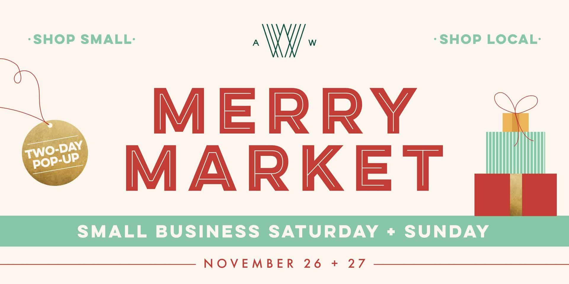 Merry Market at Armature Works November 26 & 27