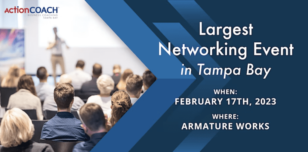 The Largest Networking Event in Tampa Bay at Armature Works on February 17
