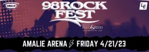 98RockFest at Amalie Arena