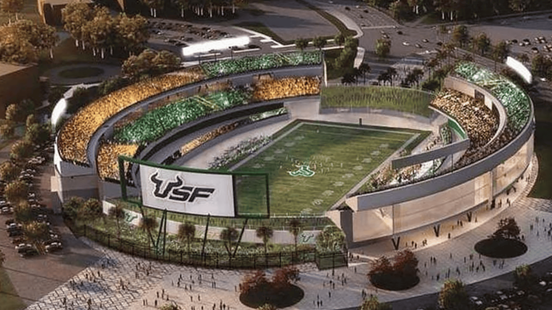 USF approves funding for oncampus football stadium That's So Tampa