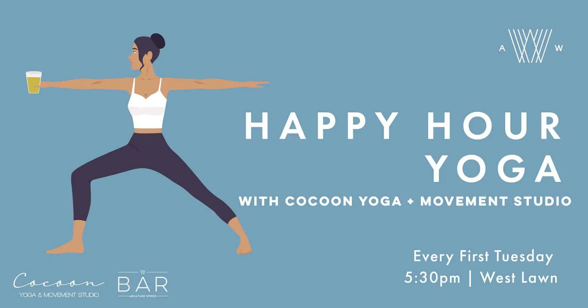 Happy Hour Yoga with Cocoon Yoga