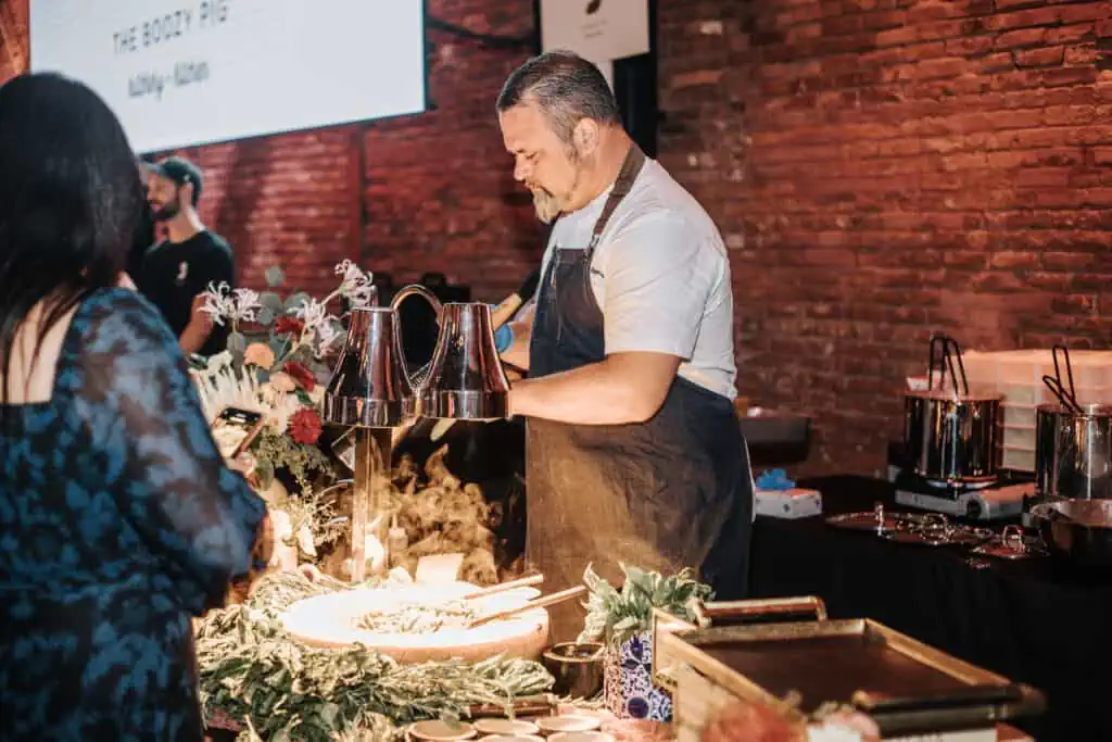 Tampa Bay Buccaneers Creamsicle Day at Armature Works