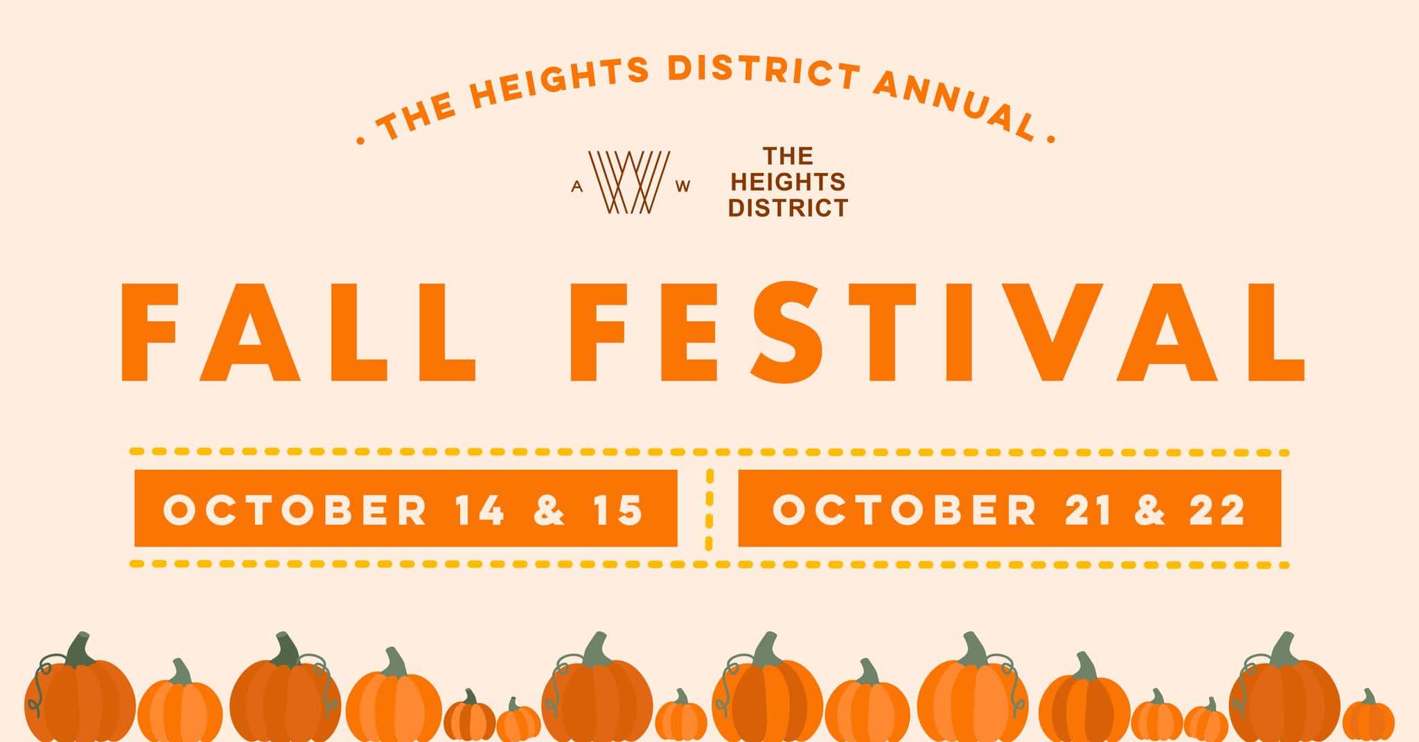 Heights District Fall Festival at Armature Works