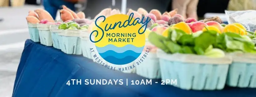 Sunday Morning Market at Westshore Marina District
