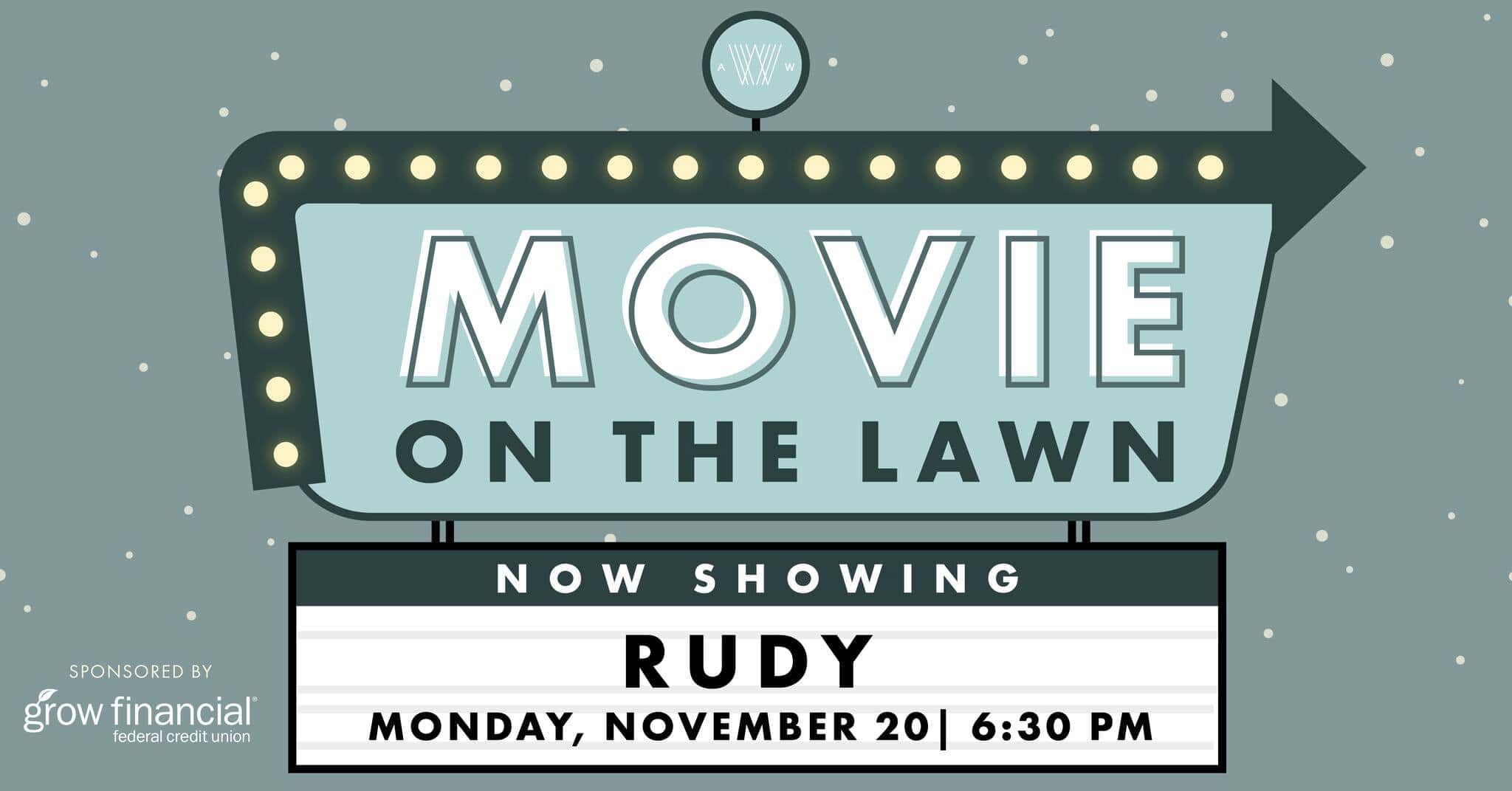 Movie on the Lawn - Rudy