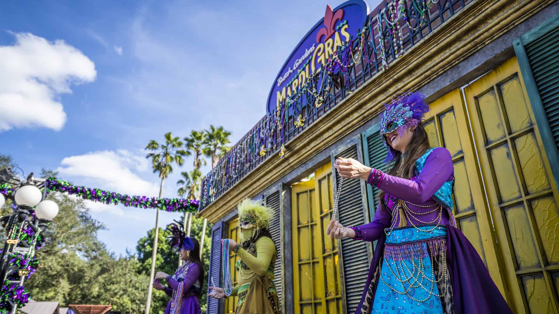 Busch Gardens' big Mardi Gras celebration brings Bourbon Street to