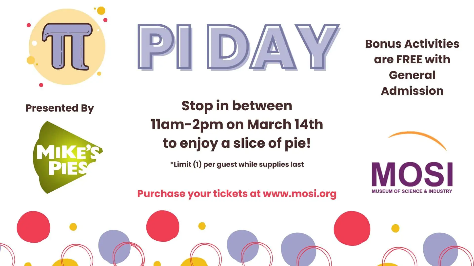 Pi Day at MOSI - That's So Tampa