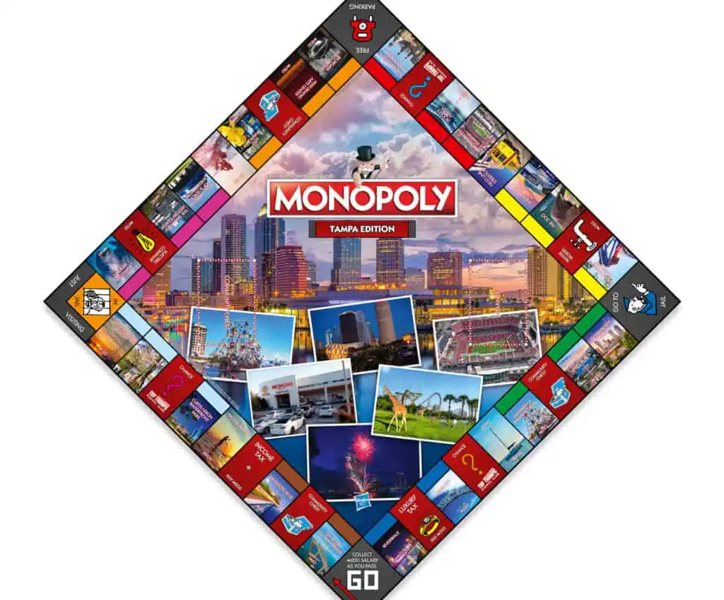 All the local spots featured in MONOPOLY: Tampa Edition | That's So Tampa