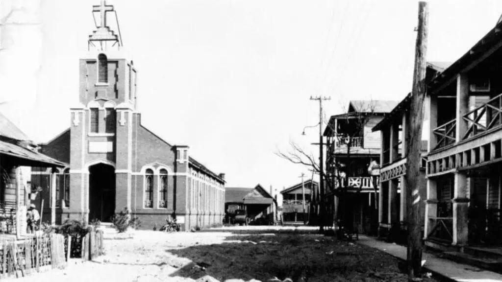 An old brick church