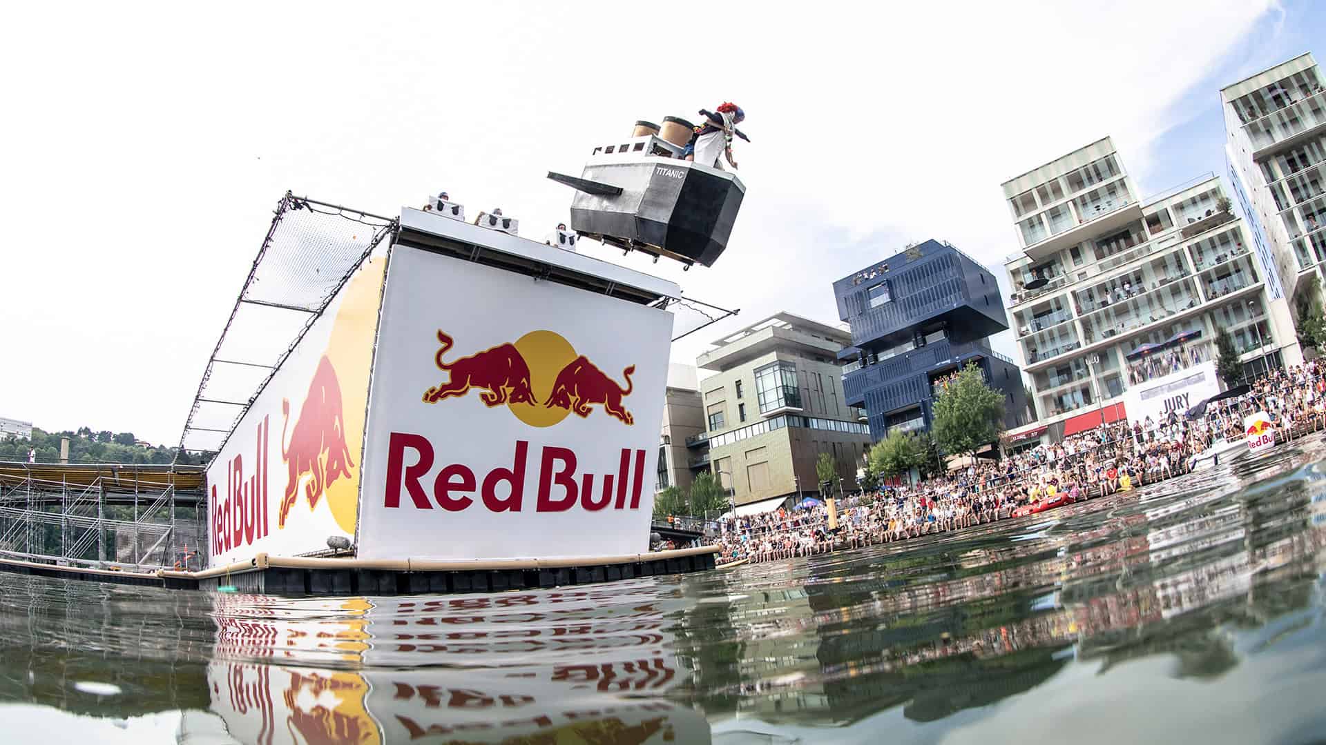 Participant performs at the Red Bull Jour d'Envol 2019 in Lyon, France on June 30, 2019.