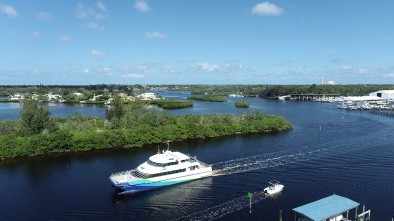 A boat on the water