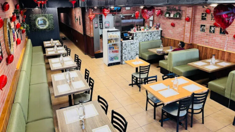 interior of a restaurant