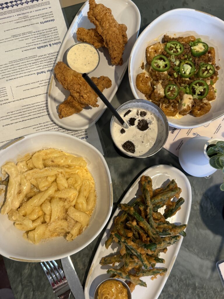 People and food at Meeting House in South Tampa