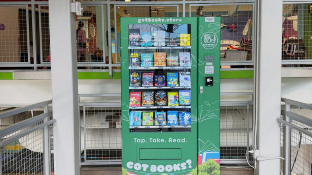 A book vending machine in Tampa