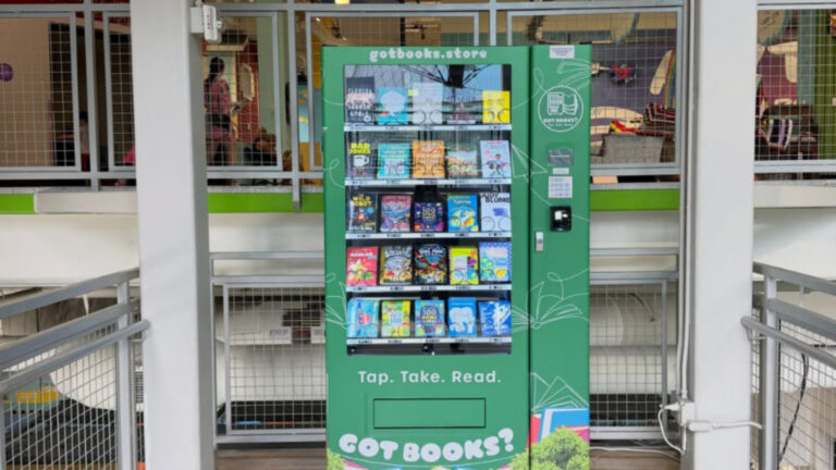 A book vending machine in Tampa