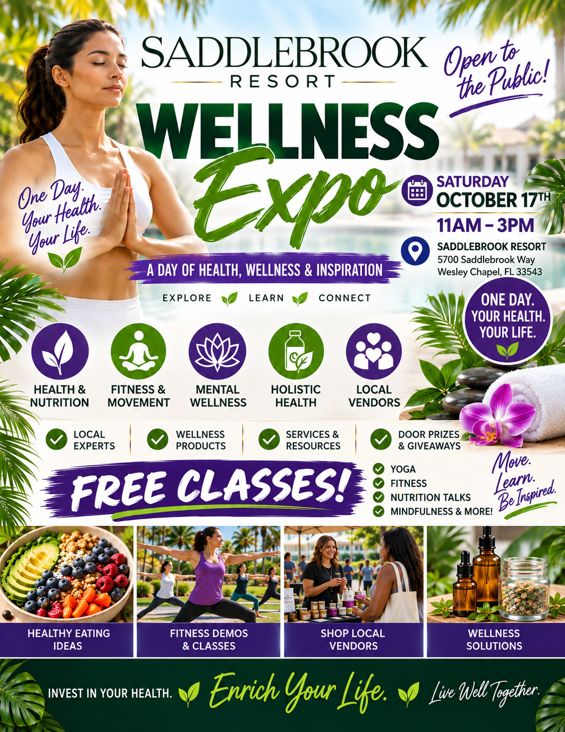 Saddlebook Resort: Saddlebrook Wellness Expo