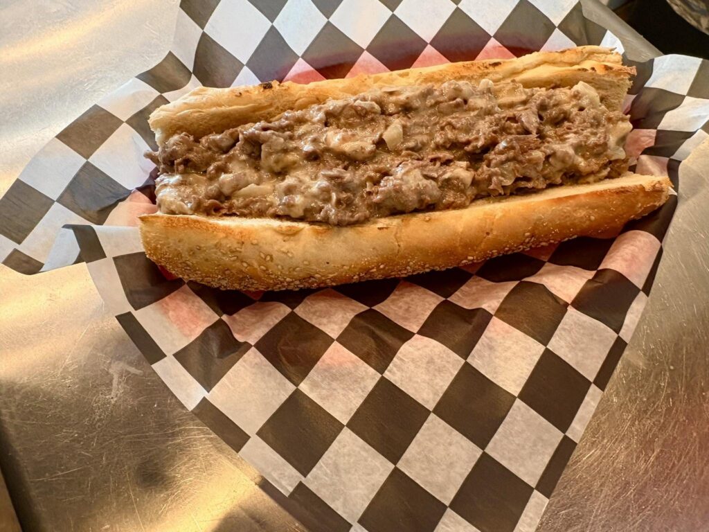 A sandwich from Anthony & Luca's Pizza Kitchen, which is opening in Tampa