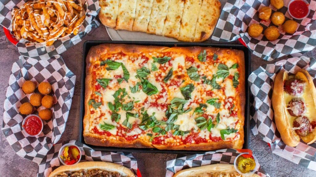 A pizza from Anthony & Luca's Pizza Kitchen, which is opening in Tampa