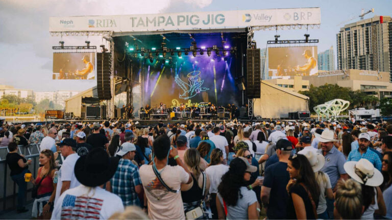 People at a concert